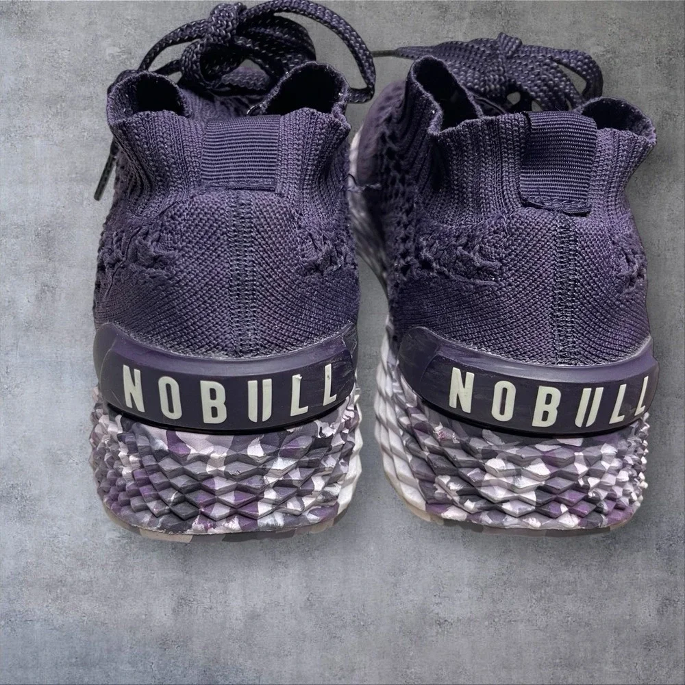 NOBULL Diamond Knit Aspire Running Shoe Womens 13.5 Mens 12 Purple Running‎